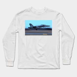 EA-18G Growler Super Hornet FCLP 4 Long Sleeve T-Shirt